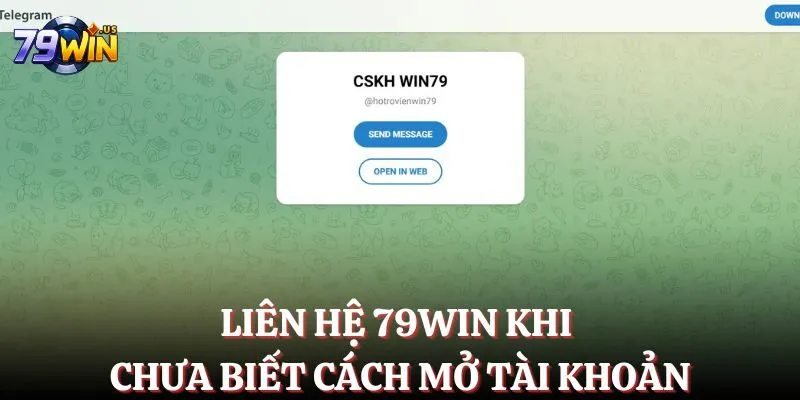 Trao đổi thông tin qua kênh telegram của 79WIN